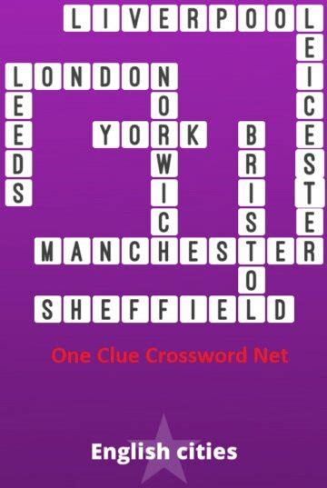 crossword clue english city